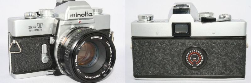 完動品 美品 Minolta SRT Super + MC Rokkor-PF 50mm f1.7