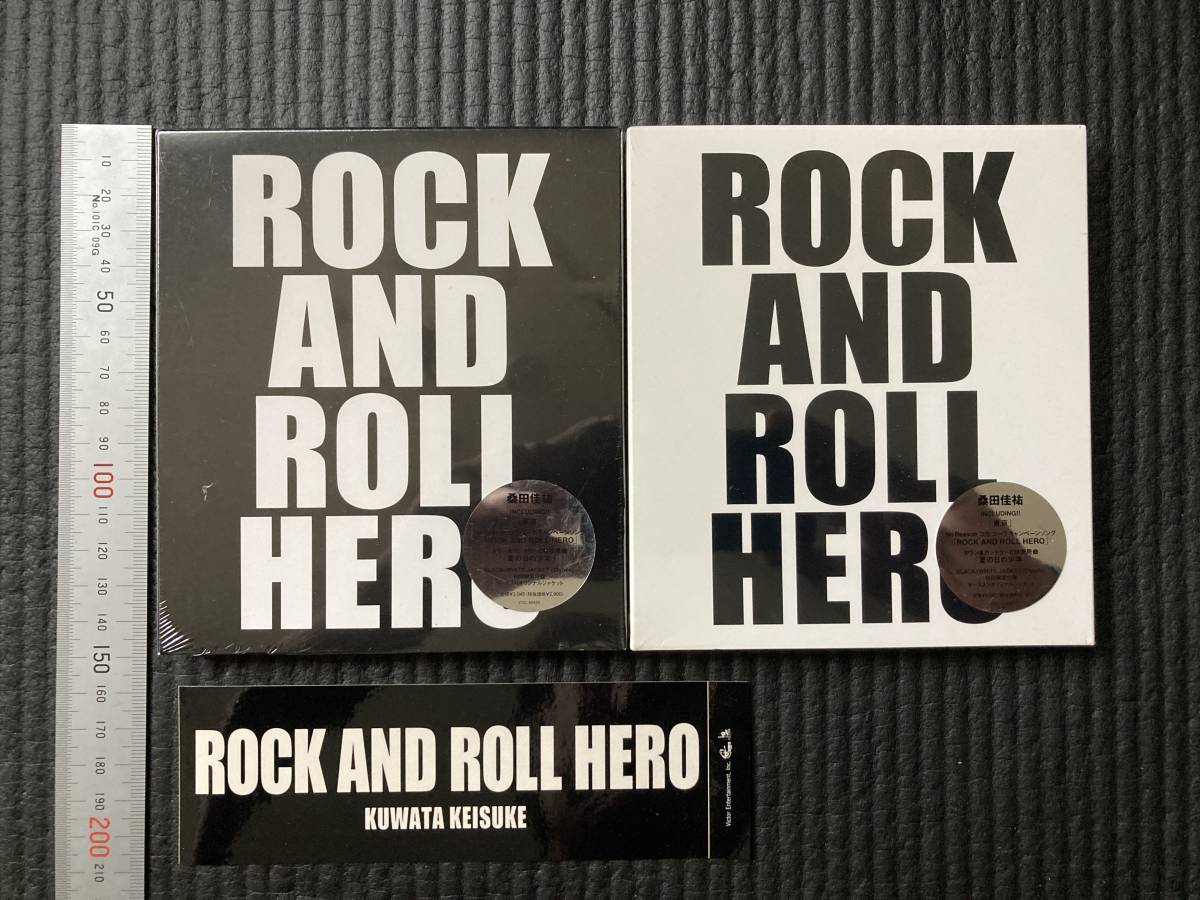 CDメディア　☆　貴重　初回パッケージ仕様　ROCK AND ROLL HERO 黒 白　ステッカー付　桑田佳祐 Southern All Stars サザンオールスターズ_画像1