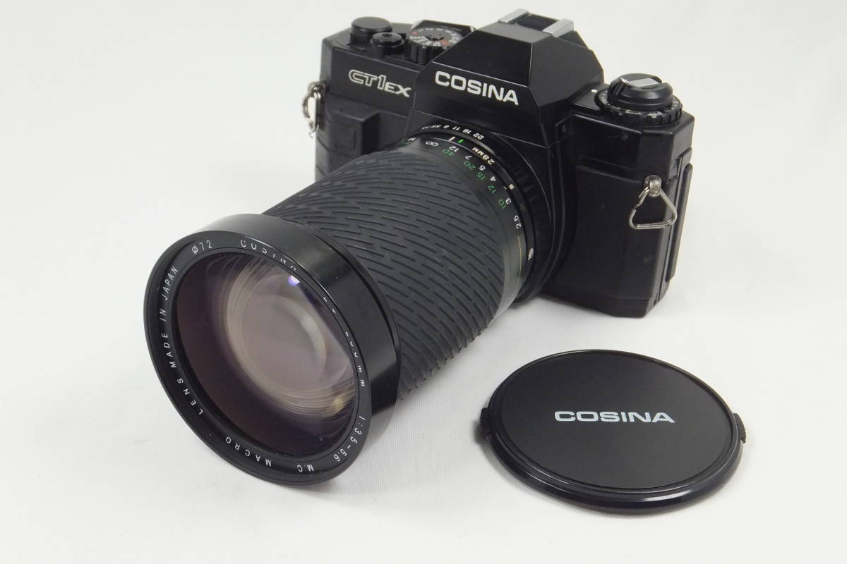 コシナ CT1EX 28-200mm F3.5-5.6 マクロ Kマウント レンズ 取説付き 機械式シャッターカメラ　_画像1