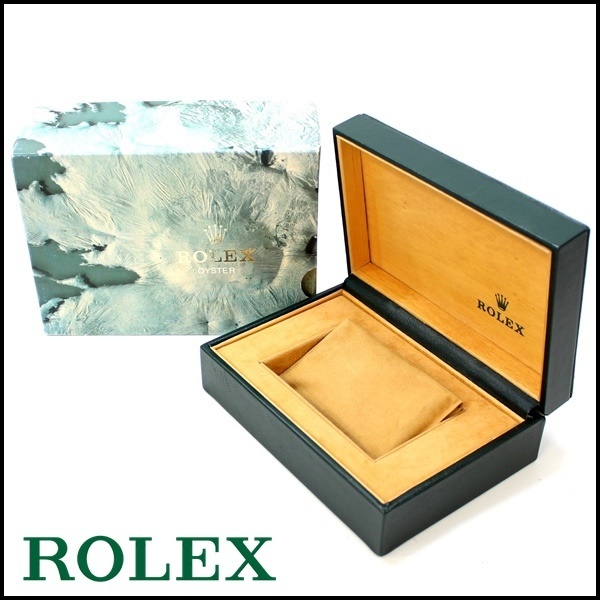 正規逆輸入品】 80年代 ヴィンテージBOX クレーター柄 ROLEX純正