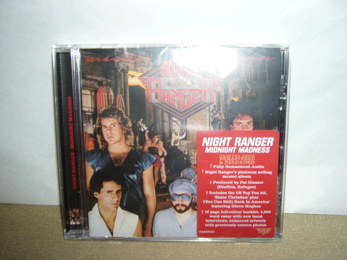 Night Ranger 大傑作2nd「Midnight Madness」最新リマスター仕様版　輸入盤未開封新品。_画像1