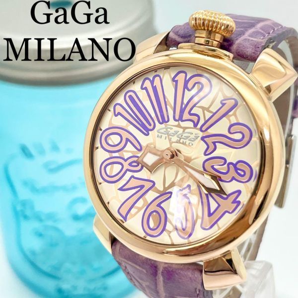 667 ガガミラノ時計　メンズ腕時計　レディース腕時計　マヌアーレ40 定番人気_画像1