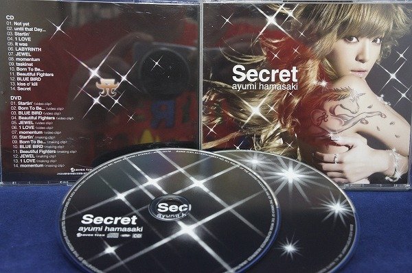 34_07043 Secret［CD+DVD］2枚組／浜崎あゆみの画像1