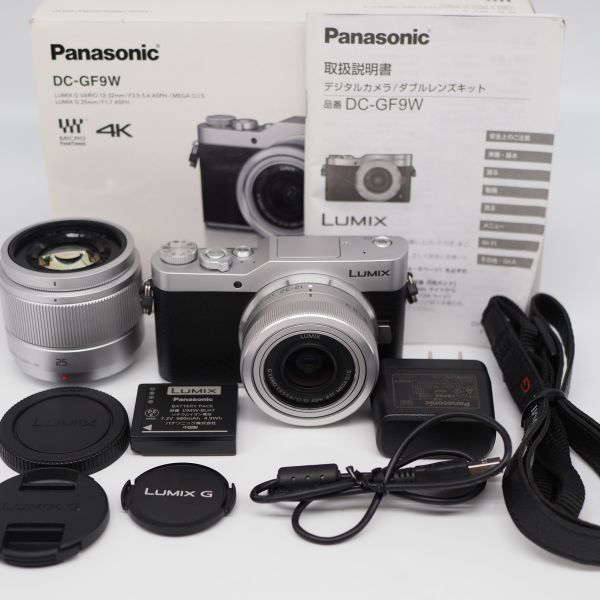 大人気新作 PANASONIC □ほぼ新品□ ルミックス シルバー 標準ズーム