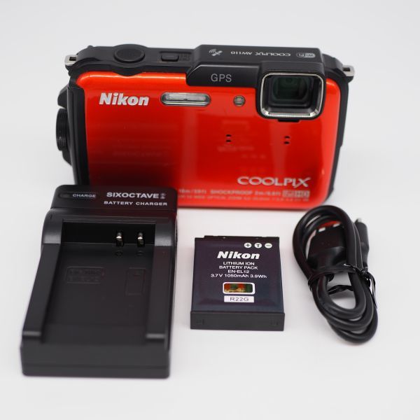国内最安値! □極上品□ Nikon COOLPIX AW110 サンシャインオレンジ