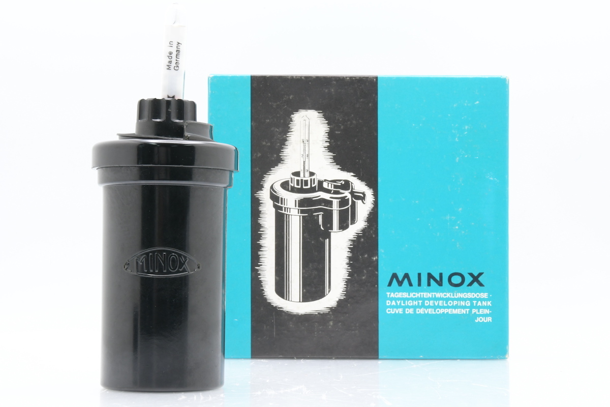 MINOX DAY LIGHT DEVELOPING TANK デイライト現像タンク ミノックス カメラアクセサリー 箱付_画像1