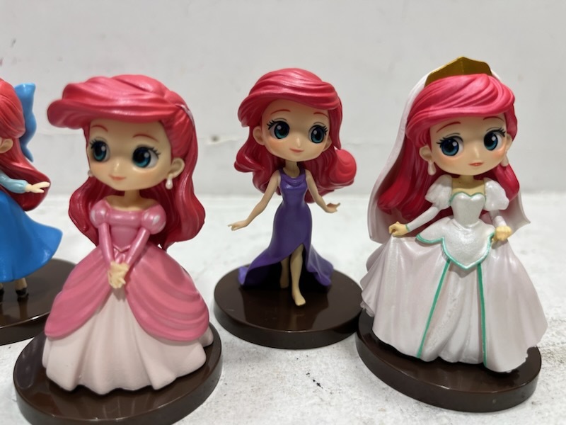 ディズニーキャラクターズ Disney Characters Q posket petit Story of The Little Mermaid リトルマーメイド アリエル 全5種セットの画像3