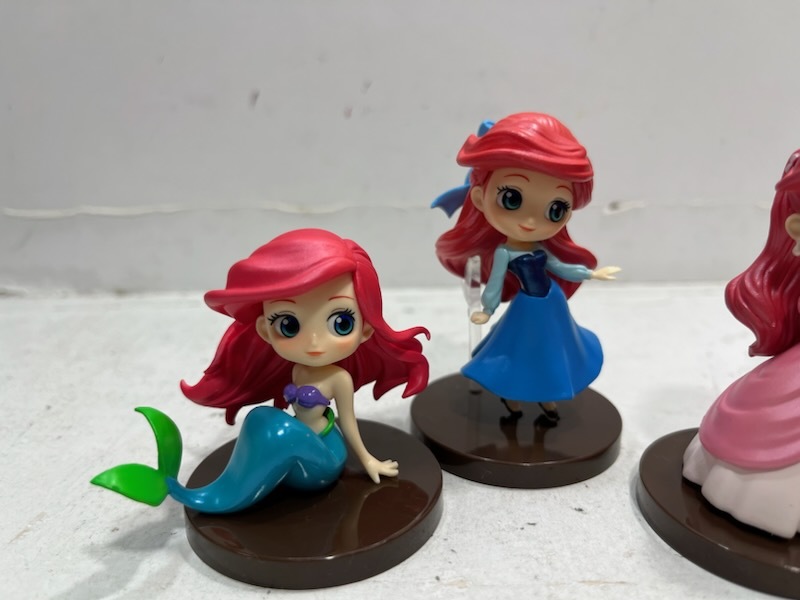 ディズニーキャラクターズ Disney Characters Q posket petit Story of The Little Mermaid リトルマーメイド アリエル 全5種セットの画像2