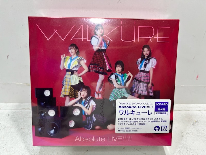 マクロスΔライブベストアルバム Absolute LIVE 初回限定盤 4CD+Blu-ray