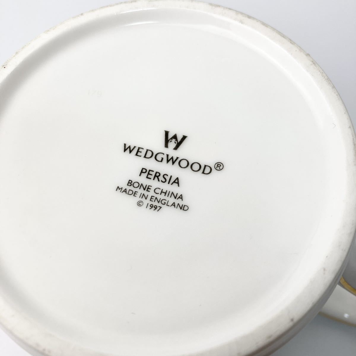 WEDGWOOD ウェッジウッド PERSIA ペルシア マグカップ 旧刻印 B92305-96_画像8