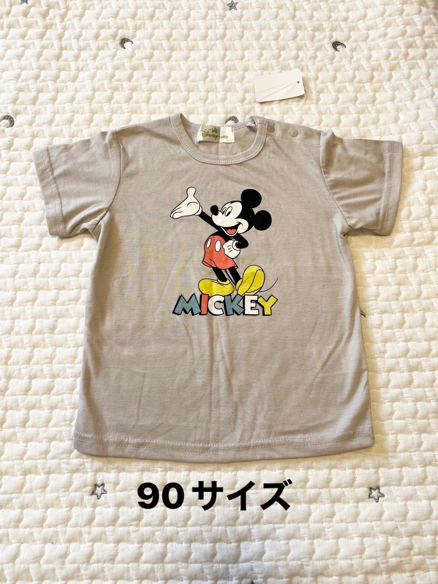 ディズニー　ミッキー　半袖Tシャツ　90サイズ　100サイズ