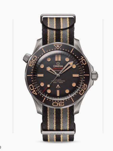 オメガ　007スペクター シーマスター 用　ナイロン製　時計ベルトのみ　20mm 社外品_画像2