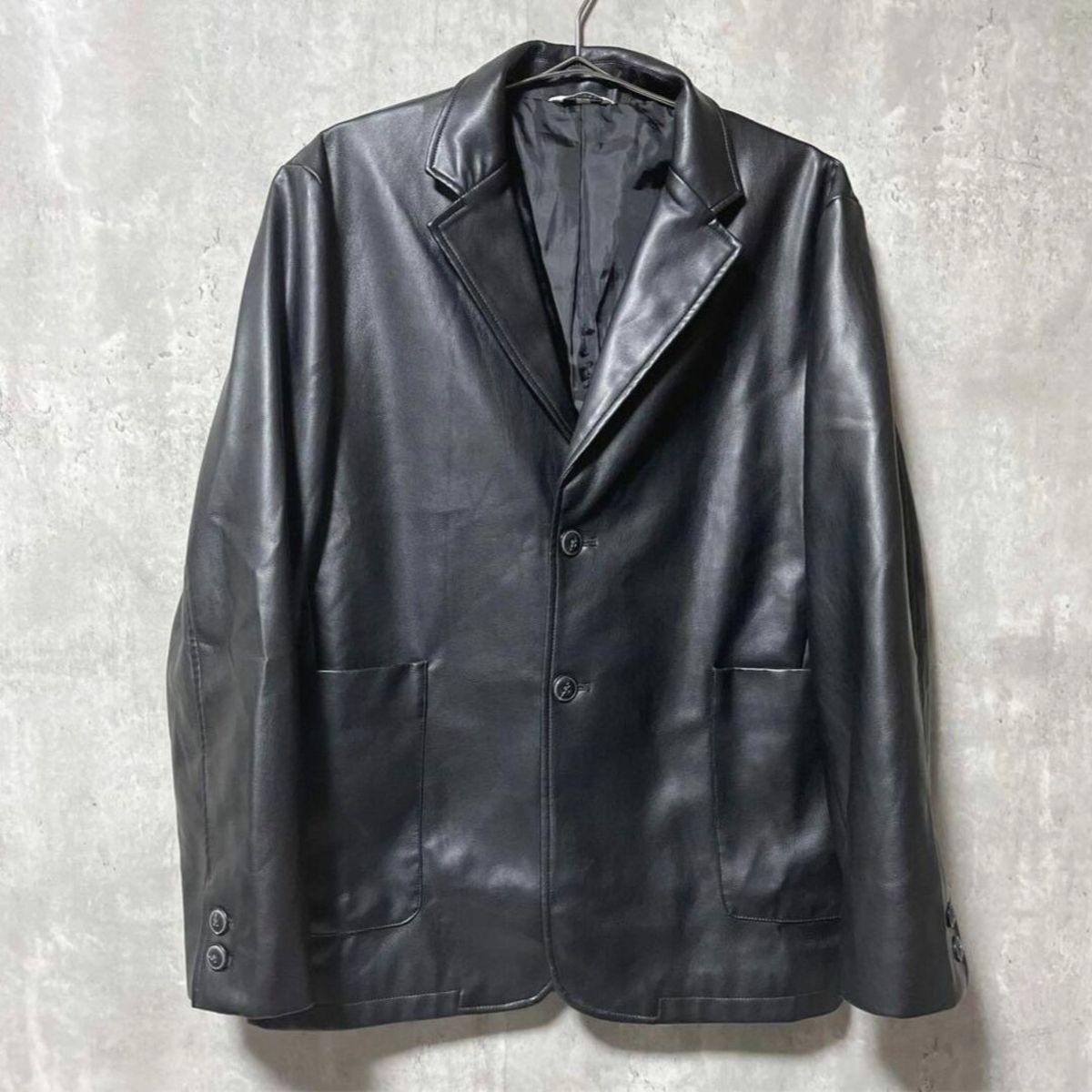 VICTIM ヴィクティム LEATHER JACKET 参考価格 49500円