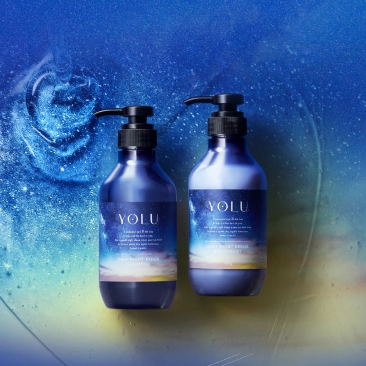 新品 新作 YOLU ヨル ディープナイトケア 夜間美容 シャンプー+ 新品 新作 YOLU ヨル ディープナイトケア 夜間美容 シャンプー+