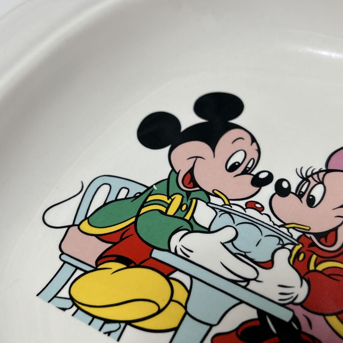昭和レトロ】ディズニー ミッキー&ミニー いただきます 昭和レトロ】ディズニー ミッキー&ミニー いただきます