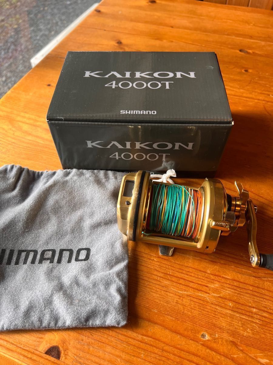 【現行モデル】SHIMANO 海魂【KAIKON】4000T 石鯛リール（右巻き）（価格相談お気軽に）