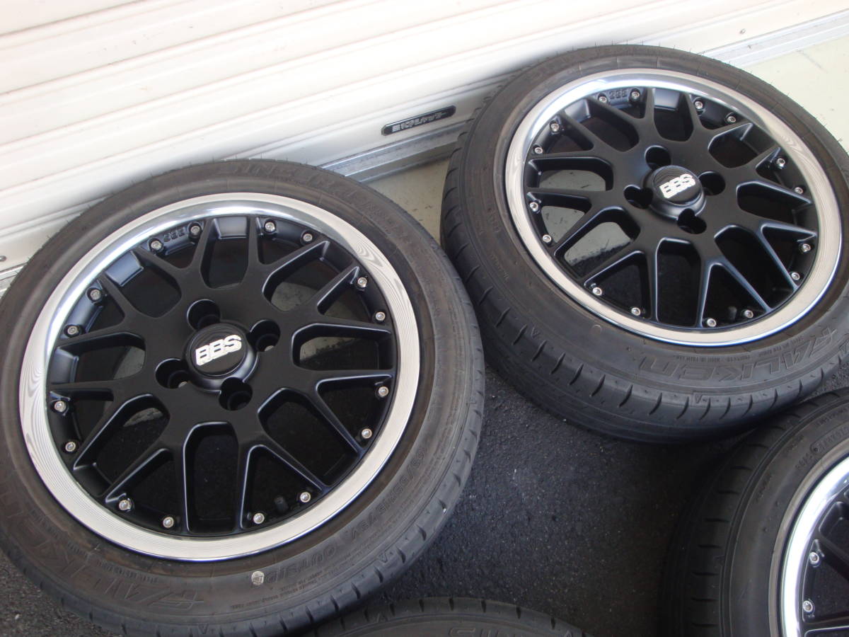 軽四・軽トラに!ワーゲン純正 BBS 15インチアルミ+ファルケン SINCERA SN831i 165/55R15 4本セット!!_画像5