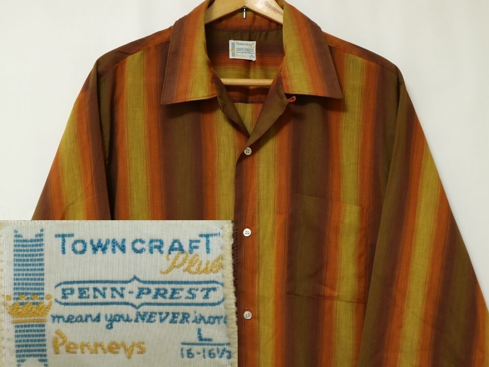 再入荷！】 Penneys TOWNCRAFT USA製 ~70s~ ビンテージ 60s // L US