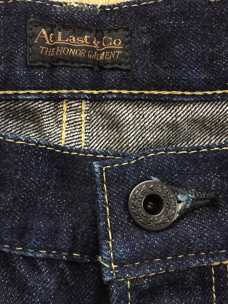 新しい到着 ボトムス At last 126 W34 15oz ボトムス