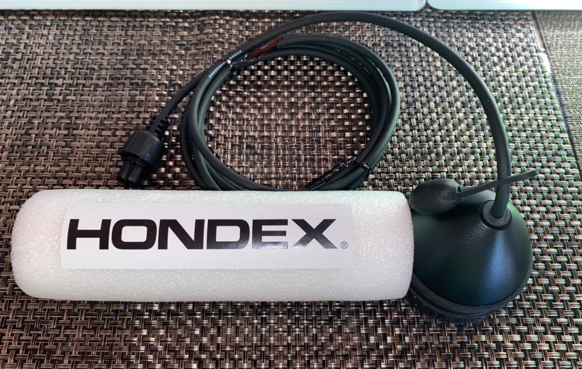HONDEX　5型ワイド液晶ポータブルプロッター魚探 PS-611CN-Ⅱ　リチウムイオン電池＆充電器セット　ワカサギパック_画像3