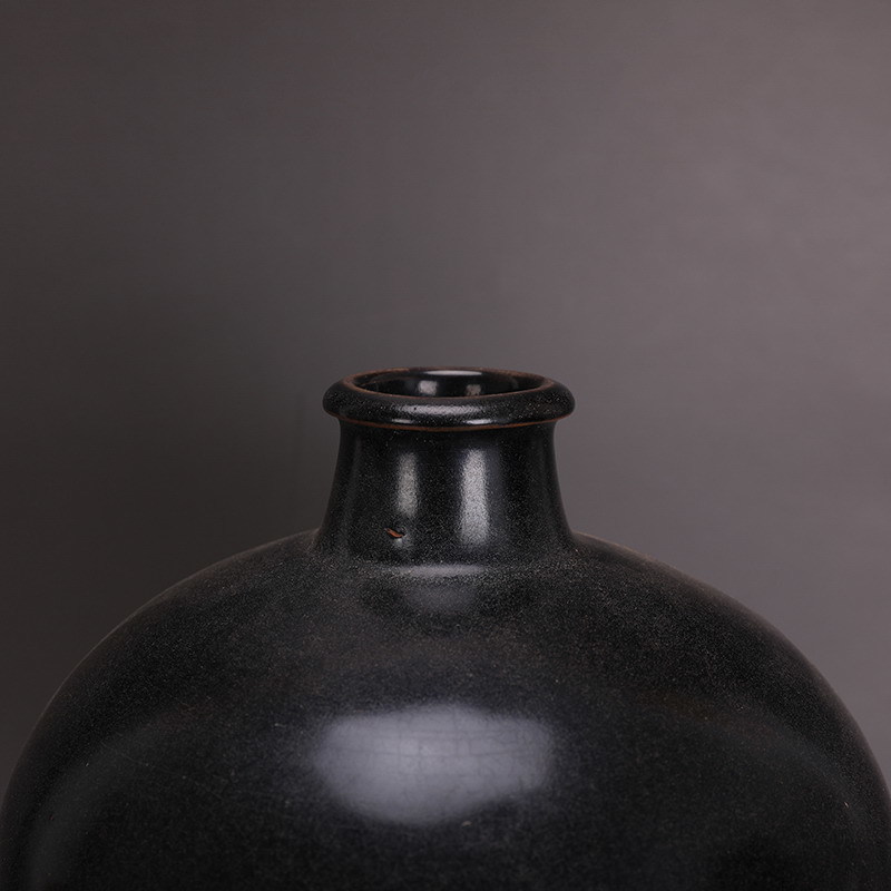 独特な宋代吉州窯黒釉浮き彫り古磁梅瓶宋- www.nareb.com