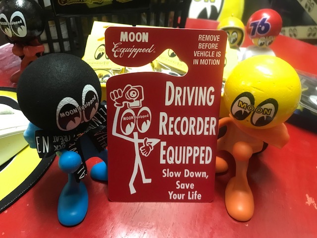 MOON Driving Recorder パーキング パーミット　レッド　検索用→ムーンアイズ　MOONEYES　アメリカン雑貨　ユノカル７６_画像1