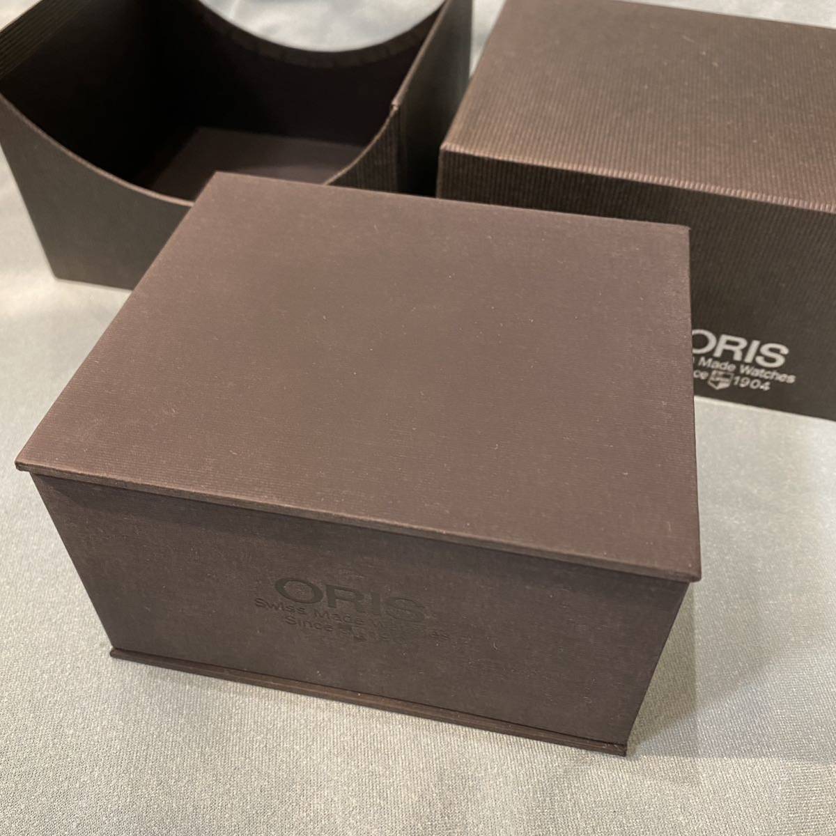 オリス ORIS腕時計ケース BOX 純正ボックス 空箱【変色アリ】_画像3