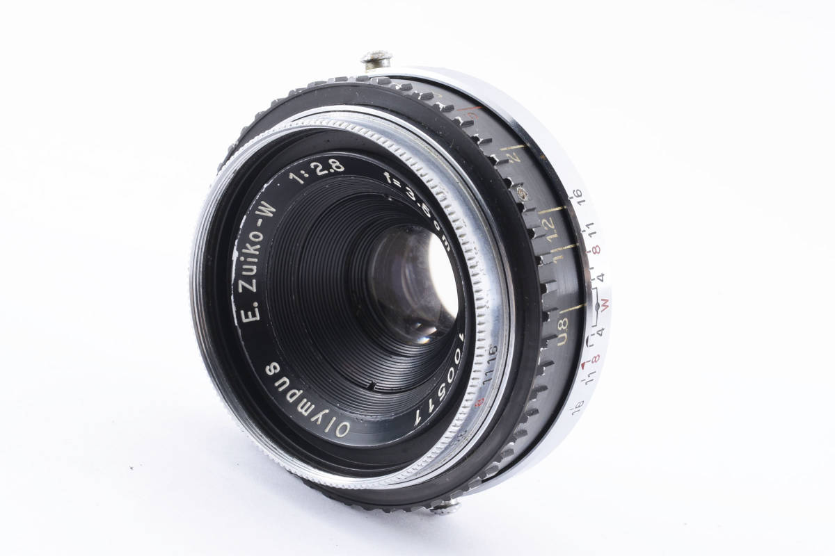 超格安一点 1:2.8 F2.8 3.5cm E.Zuiko-W OLYMPUS 【美品☆】オリンパス