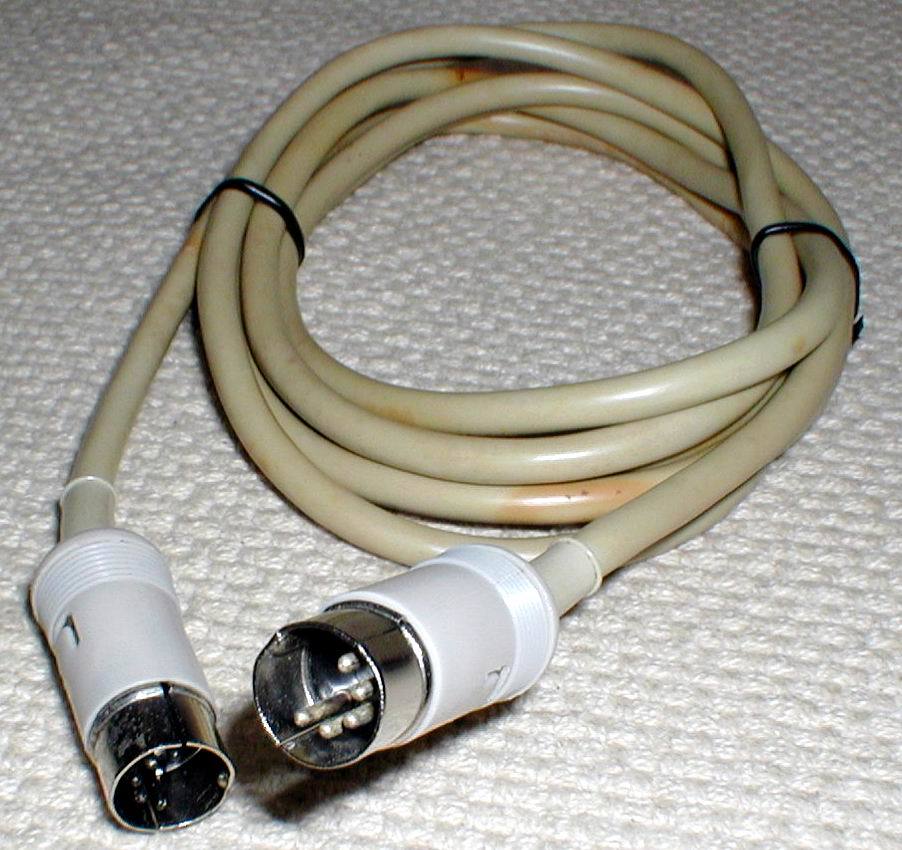 DIN cord DIN cable Junk！ テープデッキ用 DINコード 長さ約2m ×3本 送料490円_画像4
