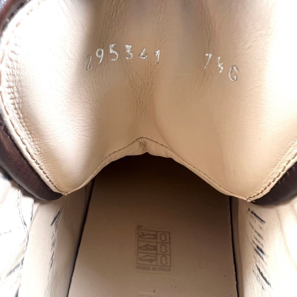 GUCCI グッチ ハイカットスニーカー 7 1/2 26 5cm ブラウン 茶 GUCCI グッチ ハイカットスニーカー 7 1/2 26 5cm ブラウン 茶