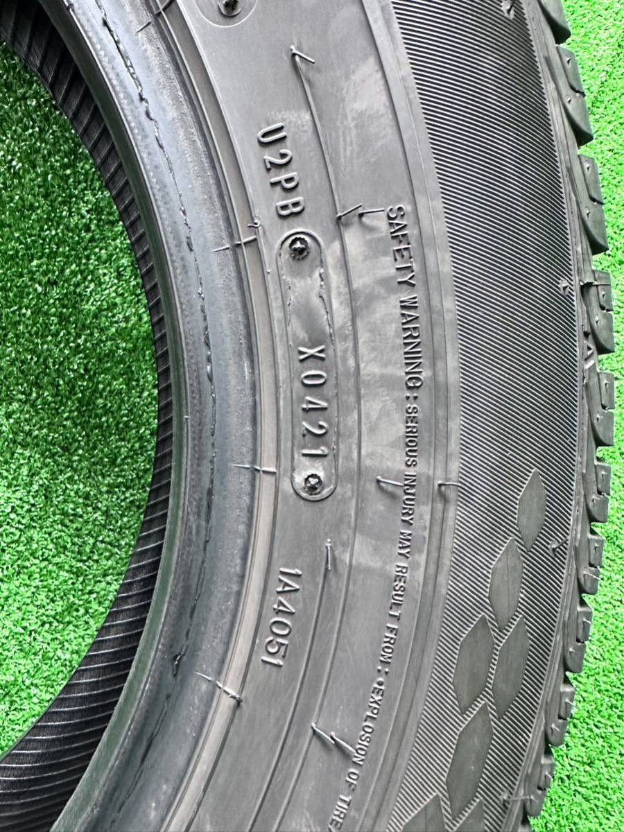 175/80R16 91S DUNLOP GRANDTREK 2本セット　21年製　【引き取り歓迎】_画像6