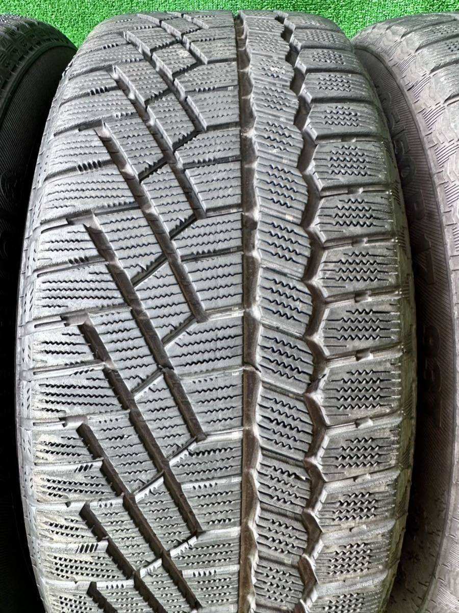 アルミホイール付きタイヤ　205/50R17 93T コンチネンタル　スタッドレス　4本セット　【17×7.5J】 PCD 112×5H +52 ハブ径約73mm_画像4