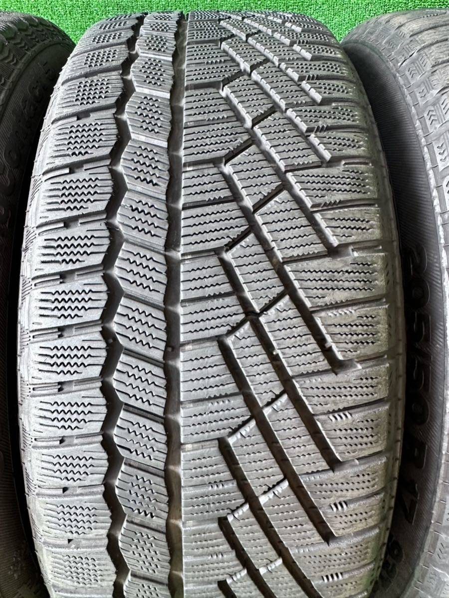 アルミホイール付きタイヤ　205/50R17 93T コンチネンタル　スタッドレス　4本セット　【17×7.5J】 PCD 112×5H +52 ハブ径約73mm_画像3