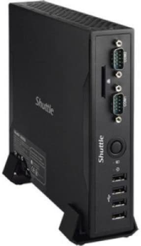 【新品・送料無料】 Shuttle DS437 ファンレス Celeron 1037U デュアルギガビットLAN/HDMI/DVI搭載 堅牢筐体採用 スリムベアボーン 静音