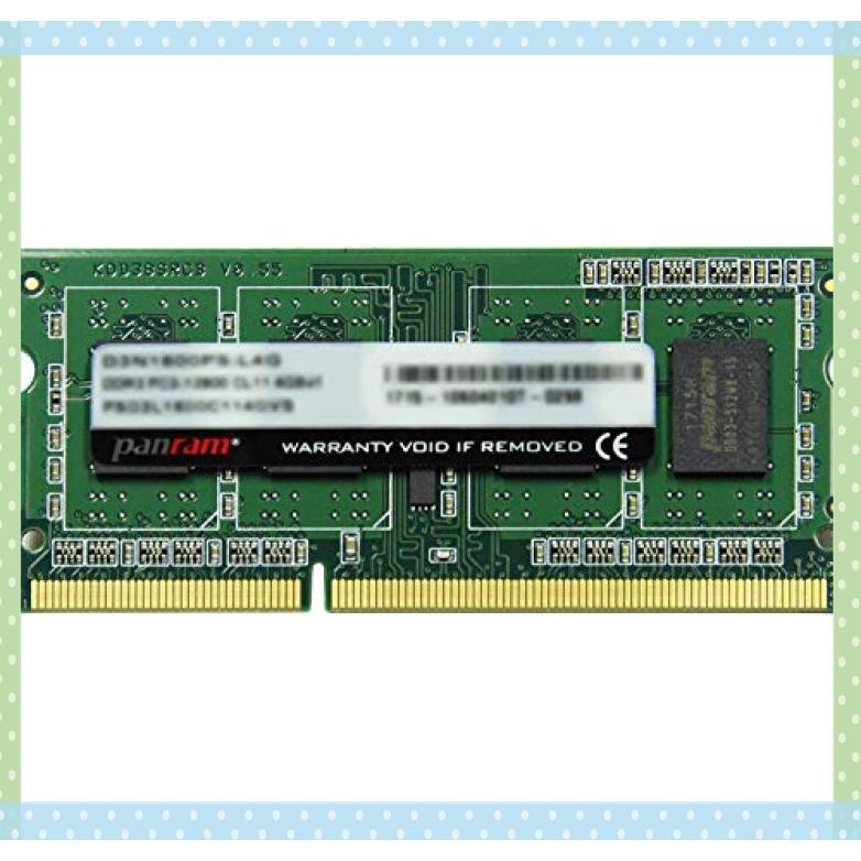 CFD販売 Panram ノートPC用 1.35V (低電圧対応) メモリ DDR3-1600 (PC3-12800) 8GB 1.35V対応 SO-DIMM D3N1600PS-L8G_画像1