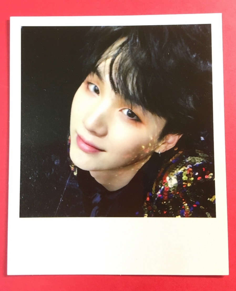 BTS 防弾少年団 韓国 アルバム WINGS 封入 ポラロイド シュガ SUGA ユンギ 即決_画像1