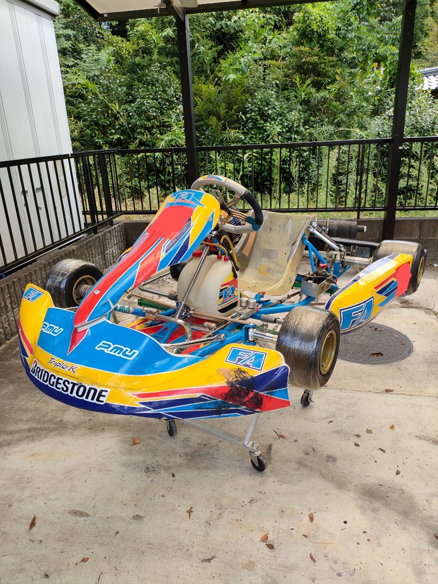 FA KART 2016 KT100SECエンジン付　　　　トニーカート_画像4