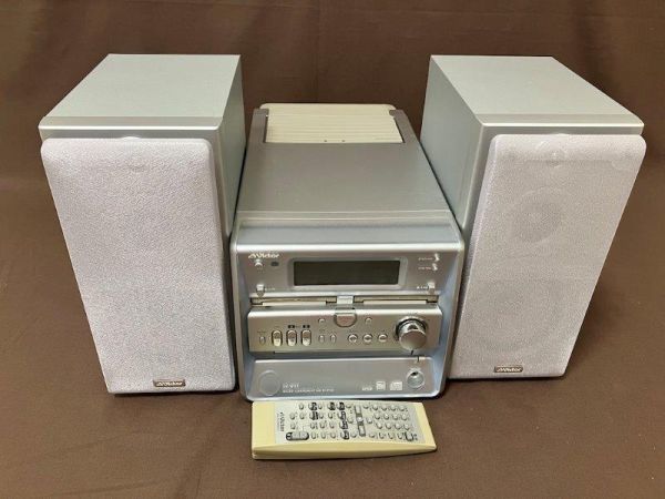 熱い販売 ビクター Victor JVC コンポ CD/ダブルMD/カセット/FM/AM