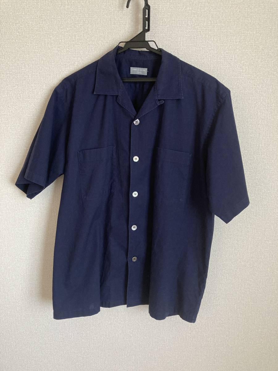 90 period Garcon Homme rice field middle Homme open color shirt L size corresponding COMME des GARCONS HOMME. collar shirt 