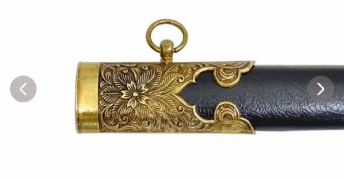 模造刀 剣吊　セット売り　大日本帝国 海軍 儀礼 軍刀 DENIX 模造刀