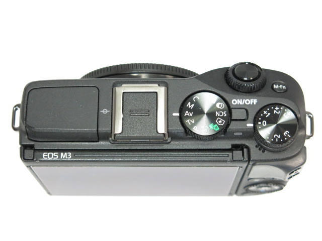 Canon EOS M3 EF-M18-55mm EF-M22mmF2 純正Wレンズ 予備バッテリー付 キヤノン [管CN1423]_画像7