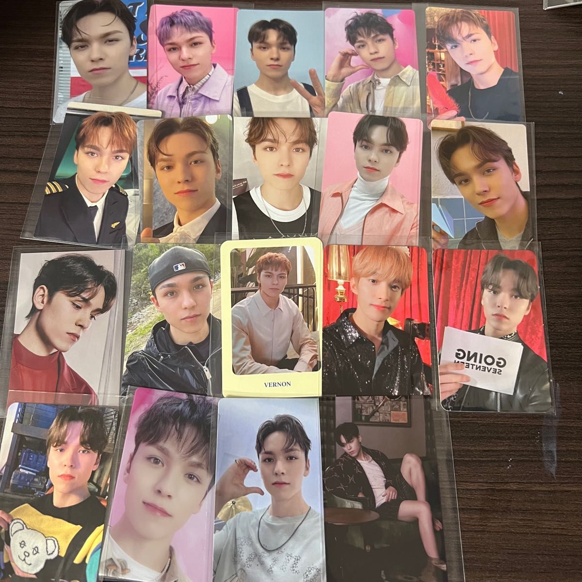 SEVENTEEN バーノン 過去トレカ19枚セット|PayPayフリマ