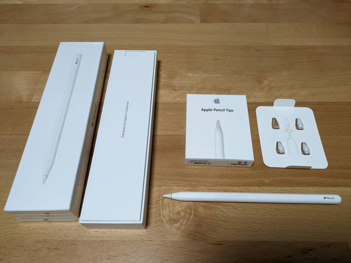 独特な 【送料無料】 Apple Pencil 純正替え芯セット Tips ＋ MU8F2J/A