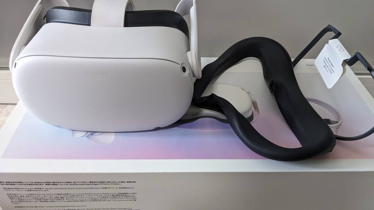 美品 Oculus QUEST 2 VRヘッドセット オキュラスクエスト2 メタ Meta