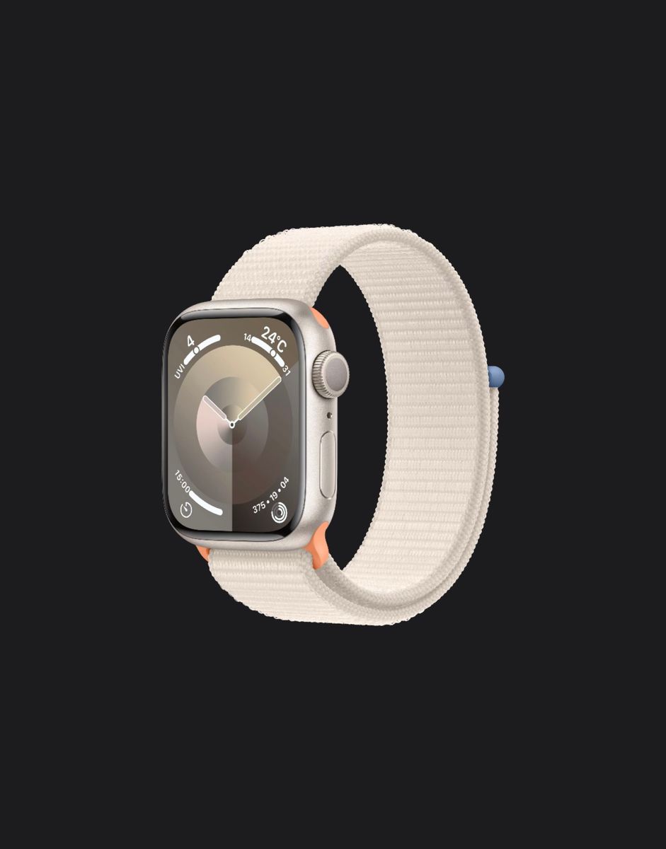 新品未開封Apple Watch series 9（GPSモデル）41㎜スターライトアルミニウムケースとスターライトスポーツループ