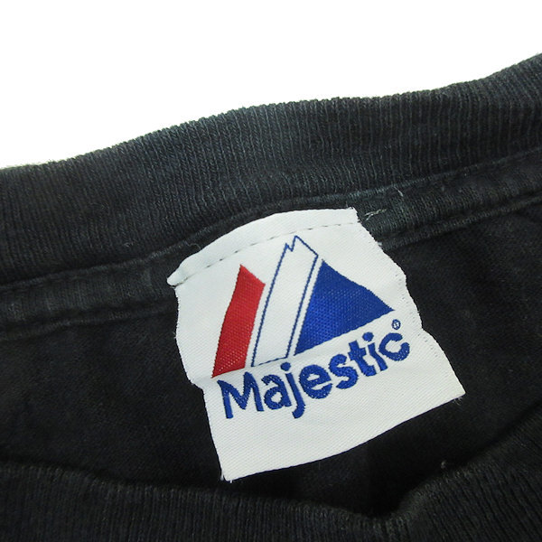 k■90年代■Majestic社製 シカゴ・カブス/CHICAGO CUBS タイダイTシャツ/ヴィンテージ【2X】MENS■19【中古】_画像2