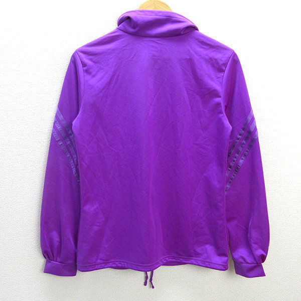 z# Adidas /adidaswi men's jersey / jersey [L] purple /LADIES#96[ used ]