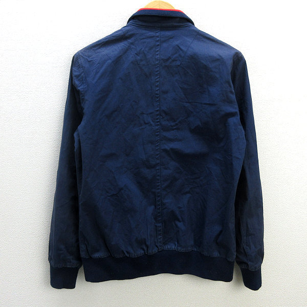 z■ビームス/BEAMS HEART スイングトップブルゾンJKT【M】紺/MENS■103【中古】_画像3