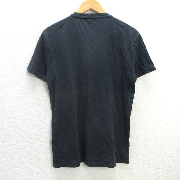 y■エンポリオアルマーニ/EMPORIO ARMANI メンズ EA7 クルーネック 半袖 Tシャツ 3YPTD0■灰【M】MENS/45【中古】_画像2