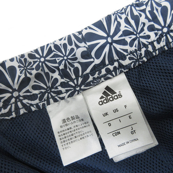 z■アディダス/adidas ウインドブレーカーパンツ/スポーツウェア【OT】紺/LADIES/77【中古】■_画像2